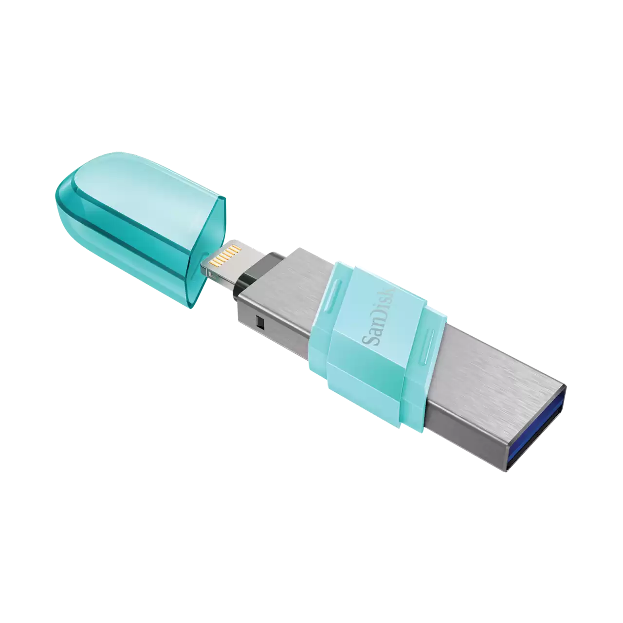 SanDisk iXpand Flash Drive Luxe 128GB Lightning & USB-A